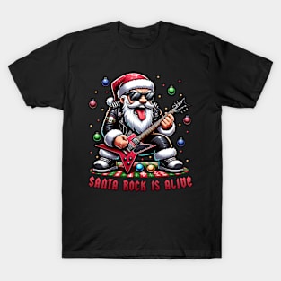 Rockstar Santa T-Shirt